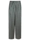 Forte Forte Printed Ecoviscose Satin Relaxed Palazzo Pants