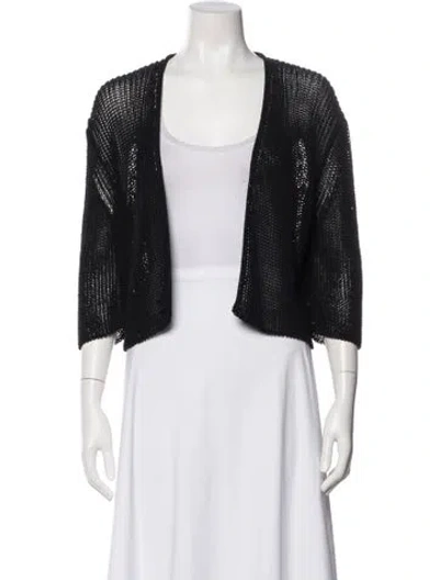 Pre-owned Forte Forte Printed Evening Jacket In Black