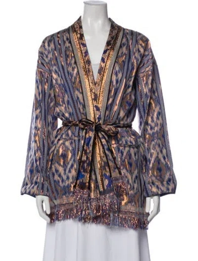 Pre-owned Forte Forte Printed Evening Jacket W/ Tags