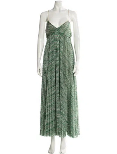 Pre-owned Forte Forte Printed Long Dress