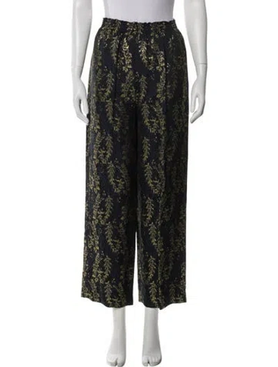 Pre-owned Forte Forte Printed Ruffle Embellishment Sweatpants