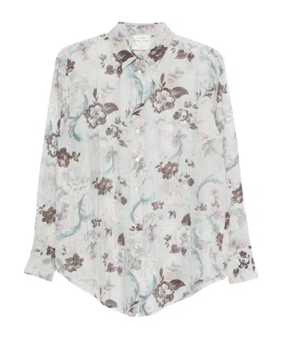 Forte Forte Printed Shirt In Gray