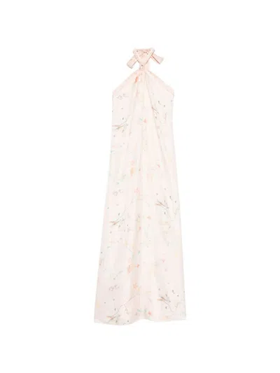 Forte Forte Printed Silk Dress In Multi