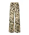 Forte Forte Printed Velvet Flared Pants