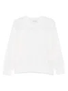 Forte Forte Raglan-sleeve Wool Top In White