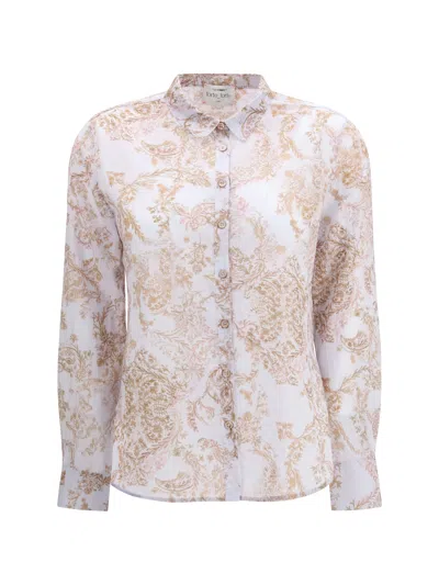 Forte Forte Regular-fit Voile Shirt In Neutral