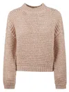 Forte Forte Open-knit Jumper In Cipria
