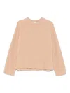 Forte Forte Ribbed Jumper In Neutral