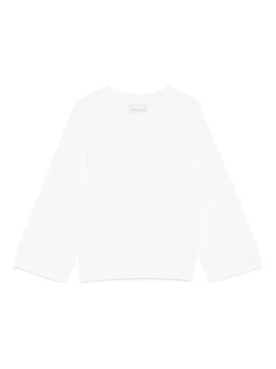 Forte Forte Ribbed Sweater In White