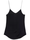 Forte Forte Ribbed Tank Top In Blue