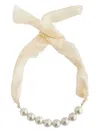 Forte Forte Beaded Necklace In White