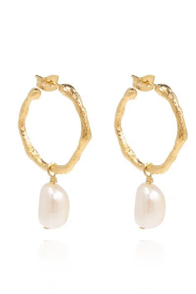Forte Forte Ring Earrings In Yellow