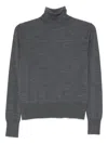 Forte Forte Roll-neck Sweater In Blue