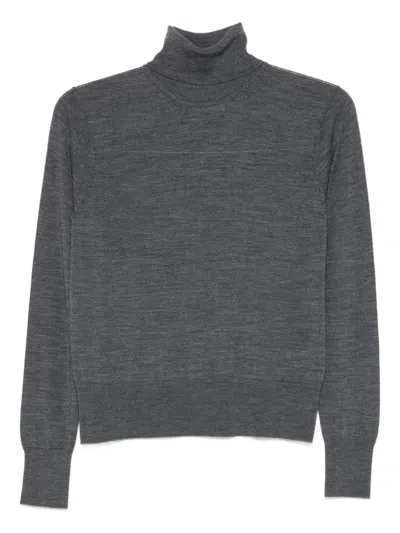 Forte Forte Roll-neck Sweater In Blue