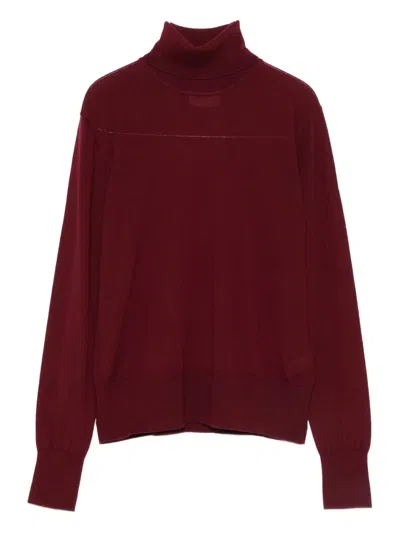 Forte Forte Roll-neck Sweater In Red
