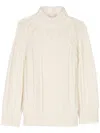 Forte Forte Roll-neck Virgin-wool Jumper In Neutrals