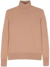 Forte Forte Klassischer Rollkragenpullover In Nude