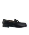 Forte Forte Moccasin With Rhinestones In Black