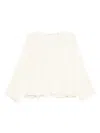 Forte Forte Round-neck Blouse In Neutral