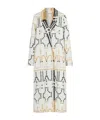 Forte Forte Samarcanda Embroidered Jacquard Long Coat In Multi