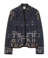 Forte Forte Samarcanda Jacquard Jacket Notte In Blue