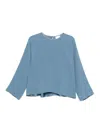 Forte Forte Women Satin Blouse In Blue