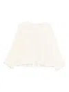 Forte Forte Matte Anvers Satin Embroidered Top In Neutral