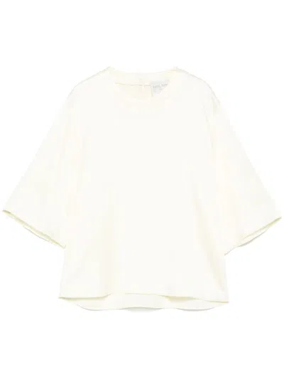 Forte Forte Klassisches Cropped-t-shirt In Multicolor