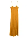 Forte Forte Spaghetti Strap Dress In Yellow