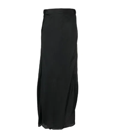 FORTE FORTE SATIN-FINISH MAXI SKIRT
