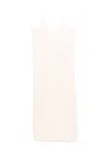 Forte Forte Satin Midi Dress In Neutrals