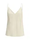 Forte Forte Satin-panelled Top In Neutral