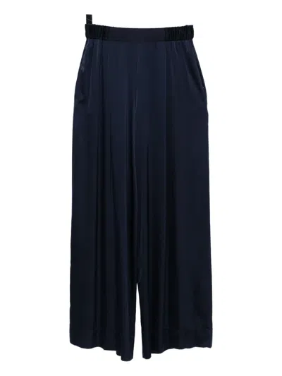 Forte Forte Satin Trousers In Black