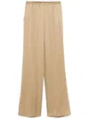 Forte Forte Women Straight Leg Trousers In Neutrals