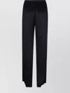 Forte Forte Satin Wide Leg Trousers With Elastic Waistband
