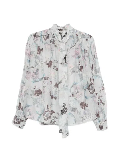 Forte Forte Scarf-detail Shirt In White
