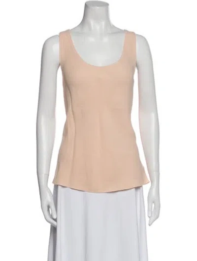 Pre-owned Forte Forte Scoop Neck Sleeveless Top In Neutral