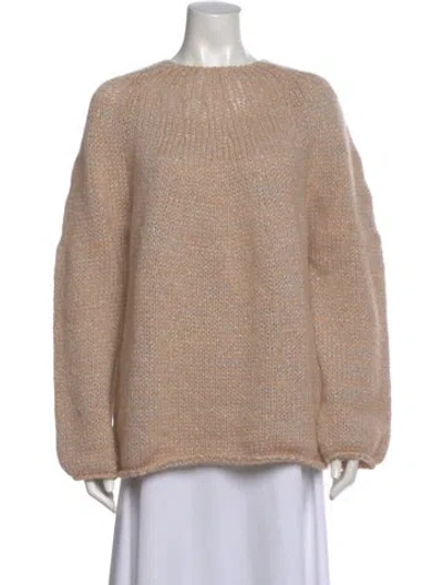 Pre-owned Forte Forte Scoop Neck Sweater In Neutral