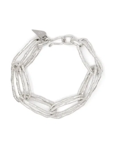 Forte Forte Skulpturales Armband In Grey