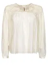 FORTE FORTE SEMI-CROCHET BLOUSE