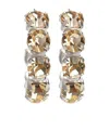 Forte Forte Crystal-embellished Hoop Earrings In Yellow