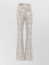 Forte Forte Sequin-embellished Flared Trousers