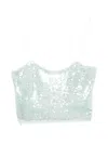 Forte Forte Sequined Top In Blue