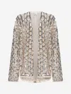 FORTE FORTE SEQUINS MESH JACKET