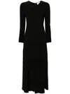 Forte Forte Shift Maxi Dress In Black