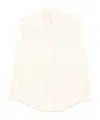Forte Forte Essential Heavy Stretch Silk Satin Shirt In Neutral