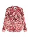 Forte Forte Floral-print Shirt In White
