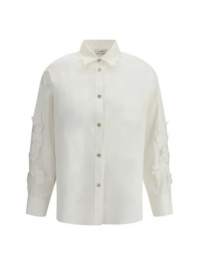FORTE FORTE SHIRT WITH EMBROIDERY