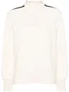Forte Forte Stripe-detail Shirt In White