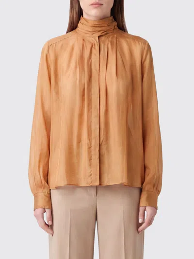 Forte Forte Shirt Woman Color Yellow In Orange